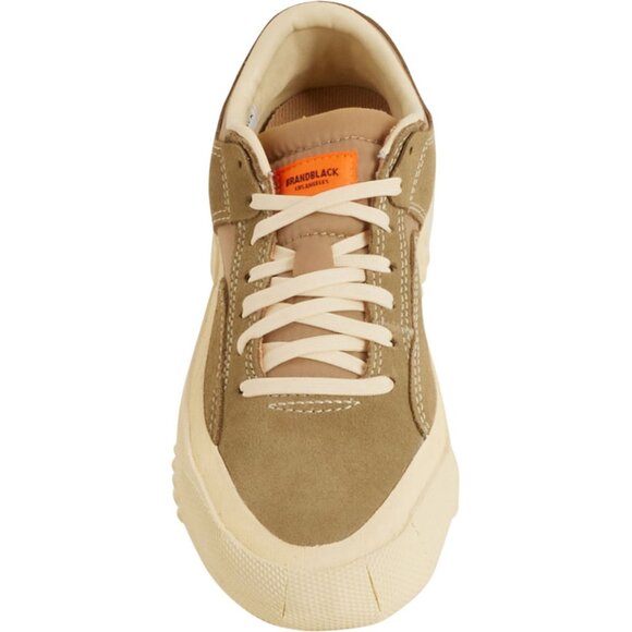 NEW BRANDBLACK Bravo Sneakers - Suede For Women color Kelp 7254s2 - Picture 2 of 6